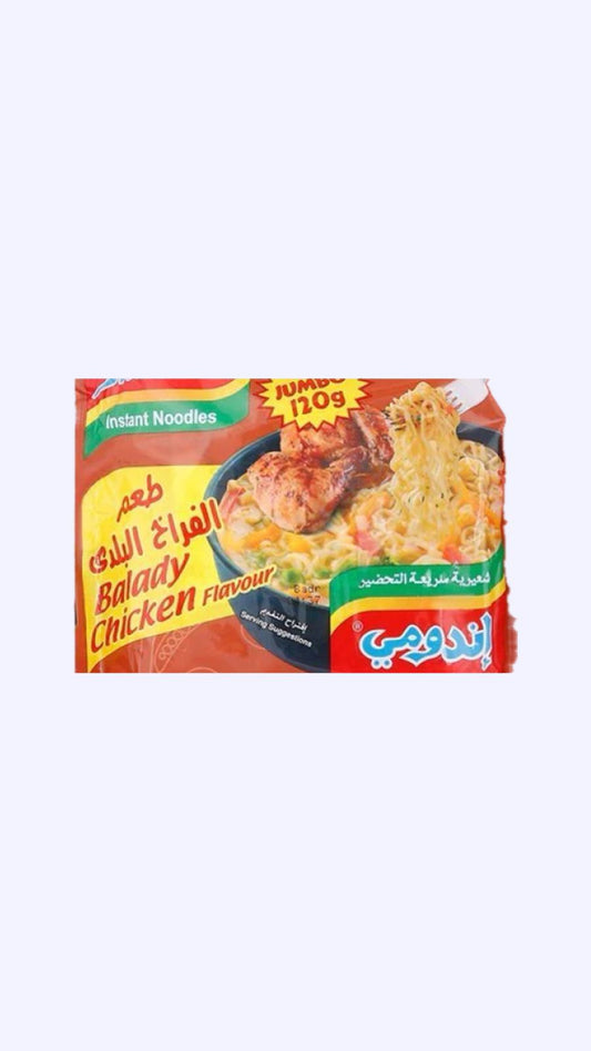 إندومي جامبو بنكهة الفراخ البلدي  - 120 جرام