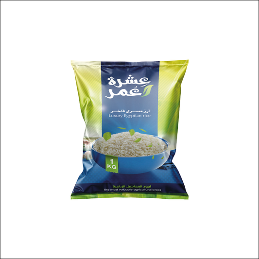 ارز مصري عشرة عمر – 1كيلو